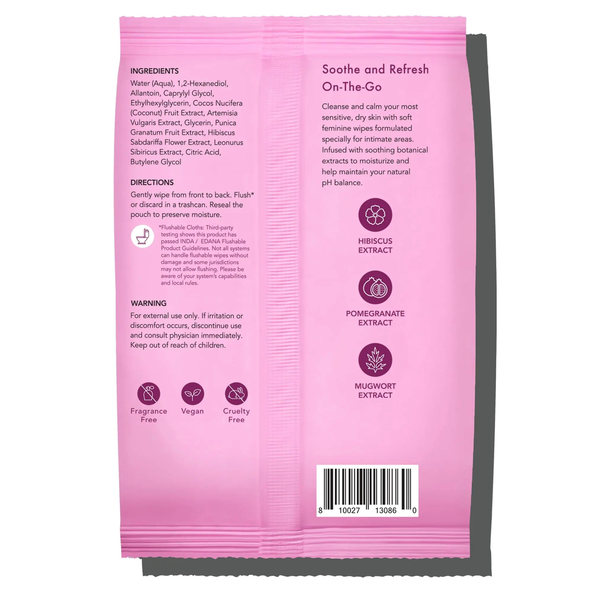 Rael Feminine Wipes, Soothing Wipes for Women - pH Balance, Clean Ingredients, All Skin Types Rael Au supplements