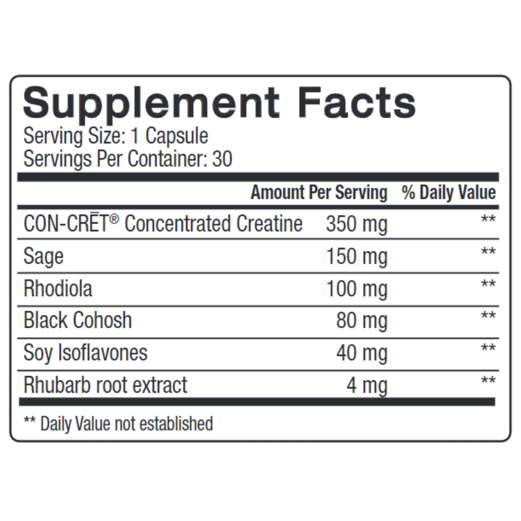 pH-D Feminine Health - Holistic Menopause Support - Oral Supplement with CON-CRET Concentrated Creatine pH-D Feminine Health Support Au supplements