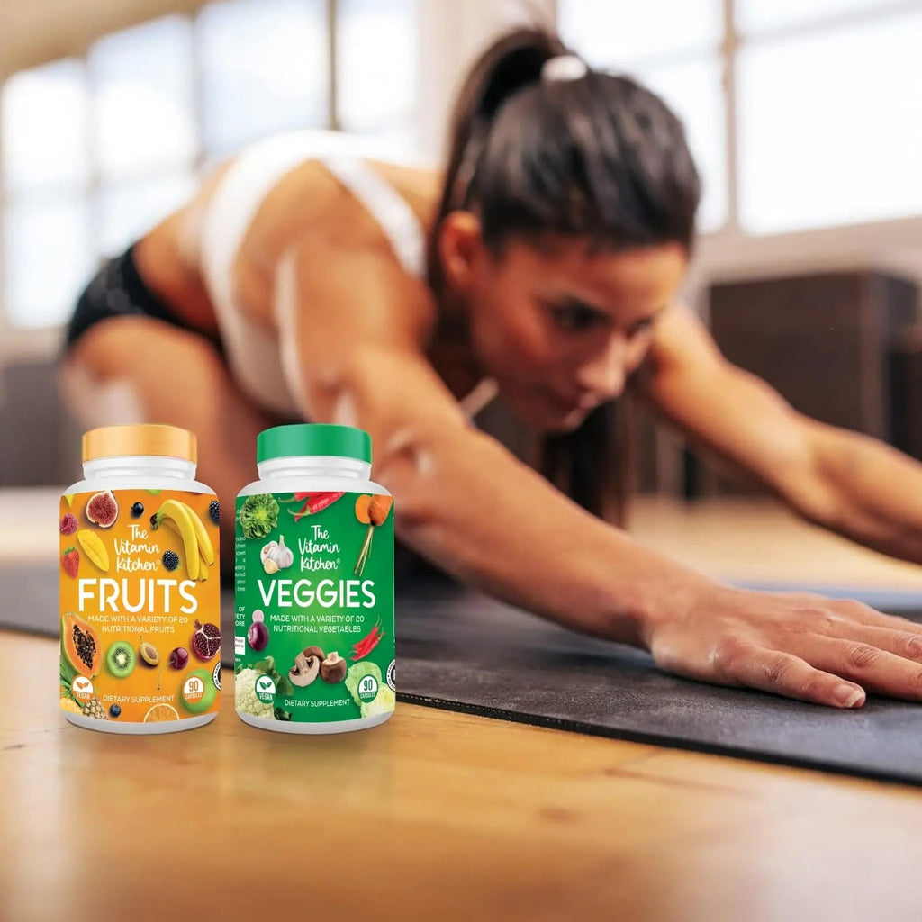 The Vitamin Kitchen Fruit and Veggie Supplements-90 Fruits, 90 Veggies Capsules The Vitamin Kitchen Au supplements