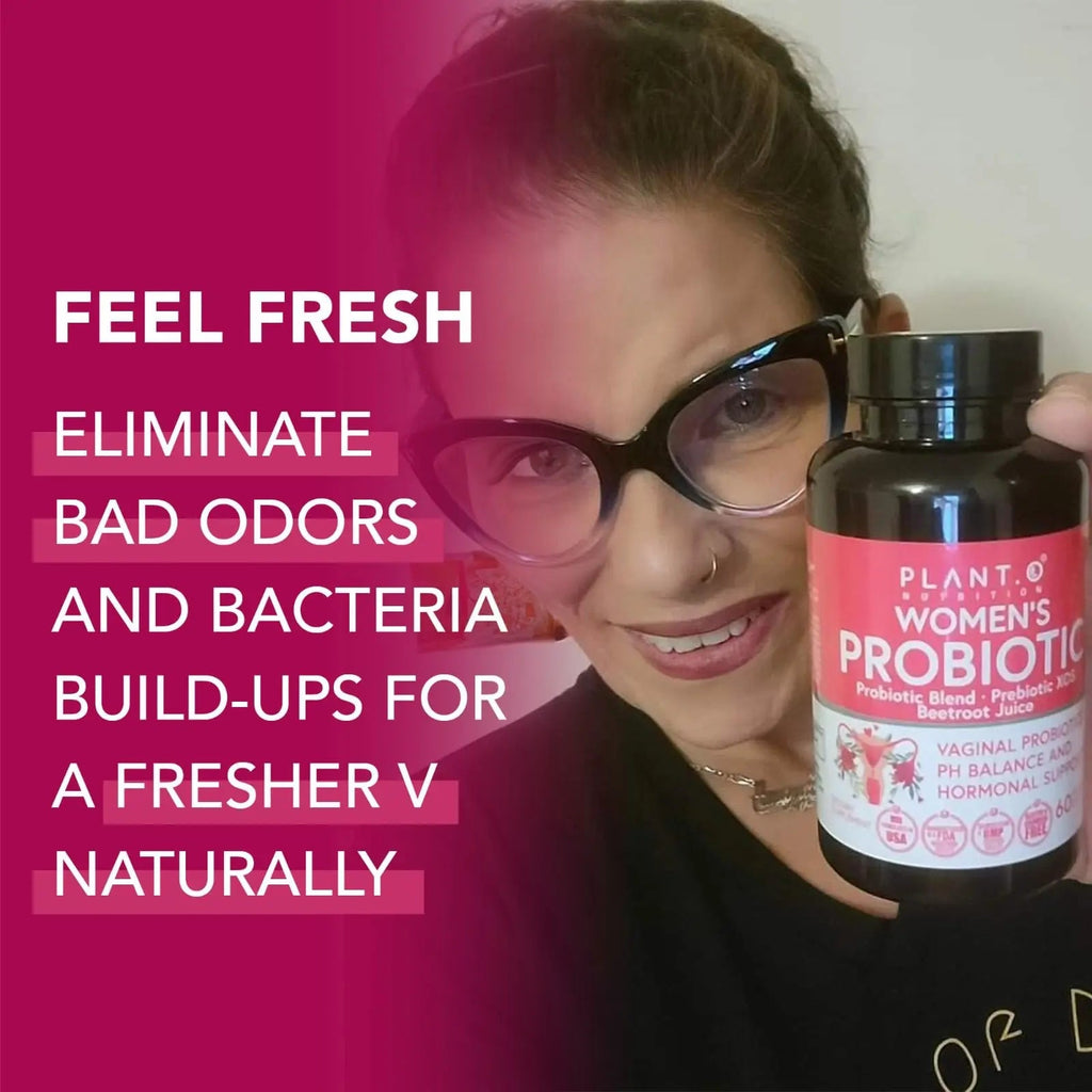 PLANT.O NUTRITION Vaginal Probiotics for Women with 4 Lactobacillus Strains Probiotic & Prebiotic Blend PLANT.O NUTRITION Au supplements
