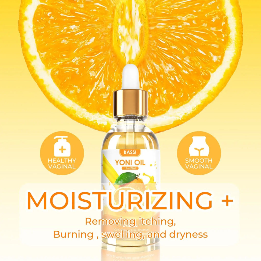 BASSI 2PCS Yoni Oil Organic Feminine Oil Vaginal Moisturizer - Ph Balance for Women - Feminine Deodorant BASSI Au supplements