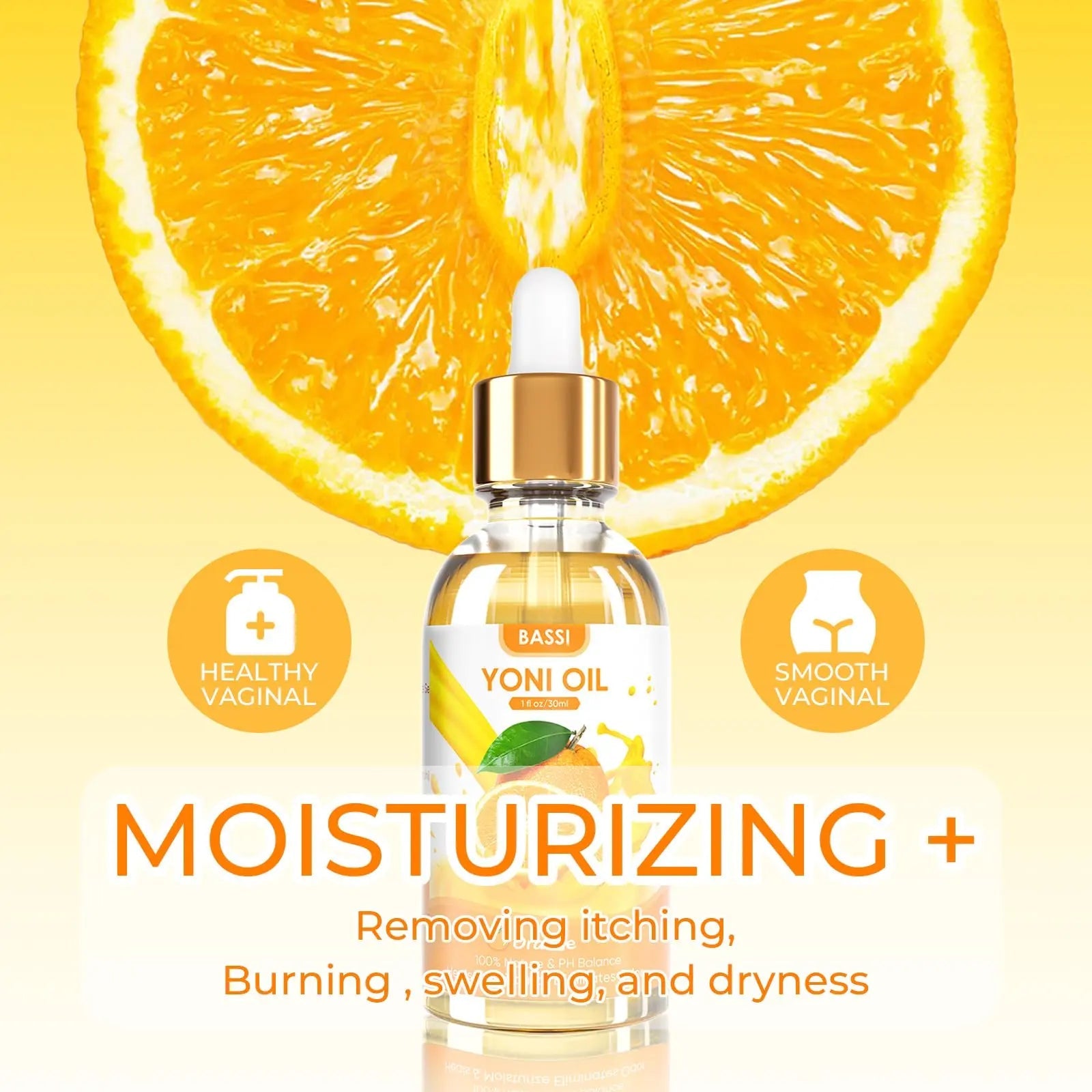 BASSI 2PCS Yoni Oil Organic Feminine Oil Vaginal Moisturizer - Ph Balance for Women - Feminine Deodorant BASSI Au supplements