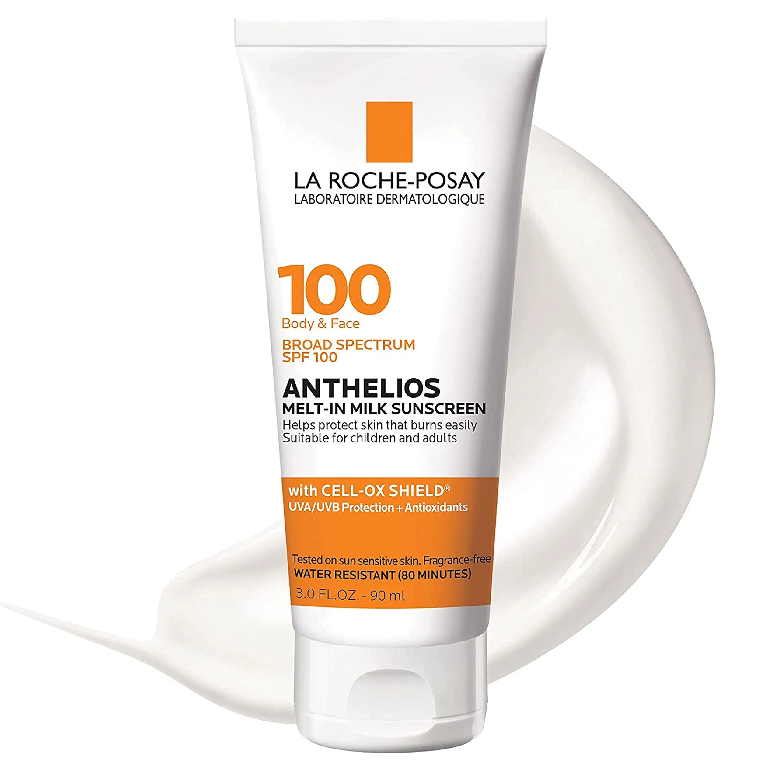 La Roche-Posay Anthelios Melt-in Milk Body & Face Sunscreen Lotion Broad La Roche-Posay Au supplements