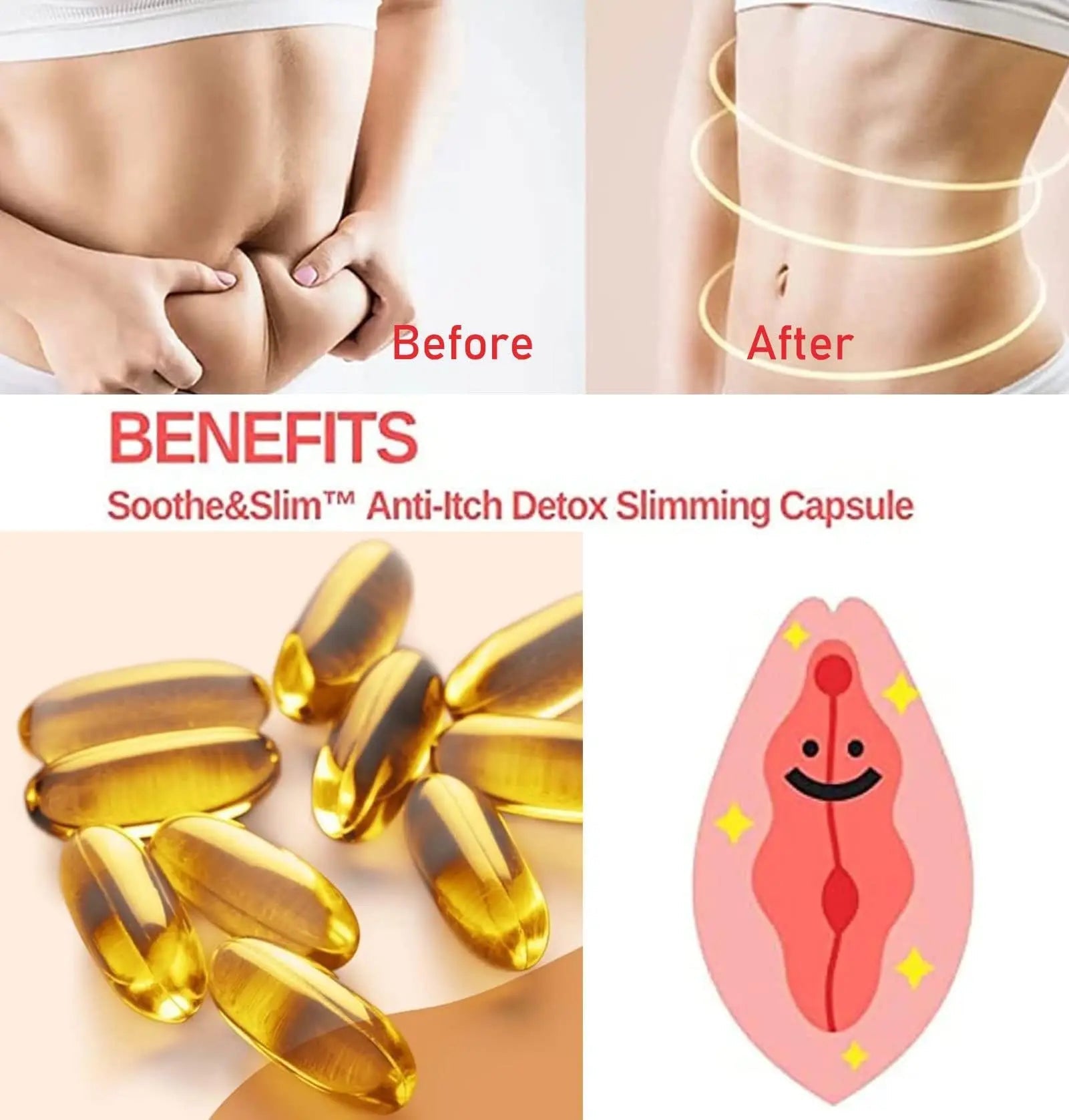 Dexcara Detox Repair,2024 New Natural Repair Vagianal Capsules,Natural Detox Viginal Capsules Generic Au supplements