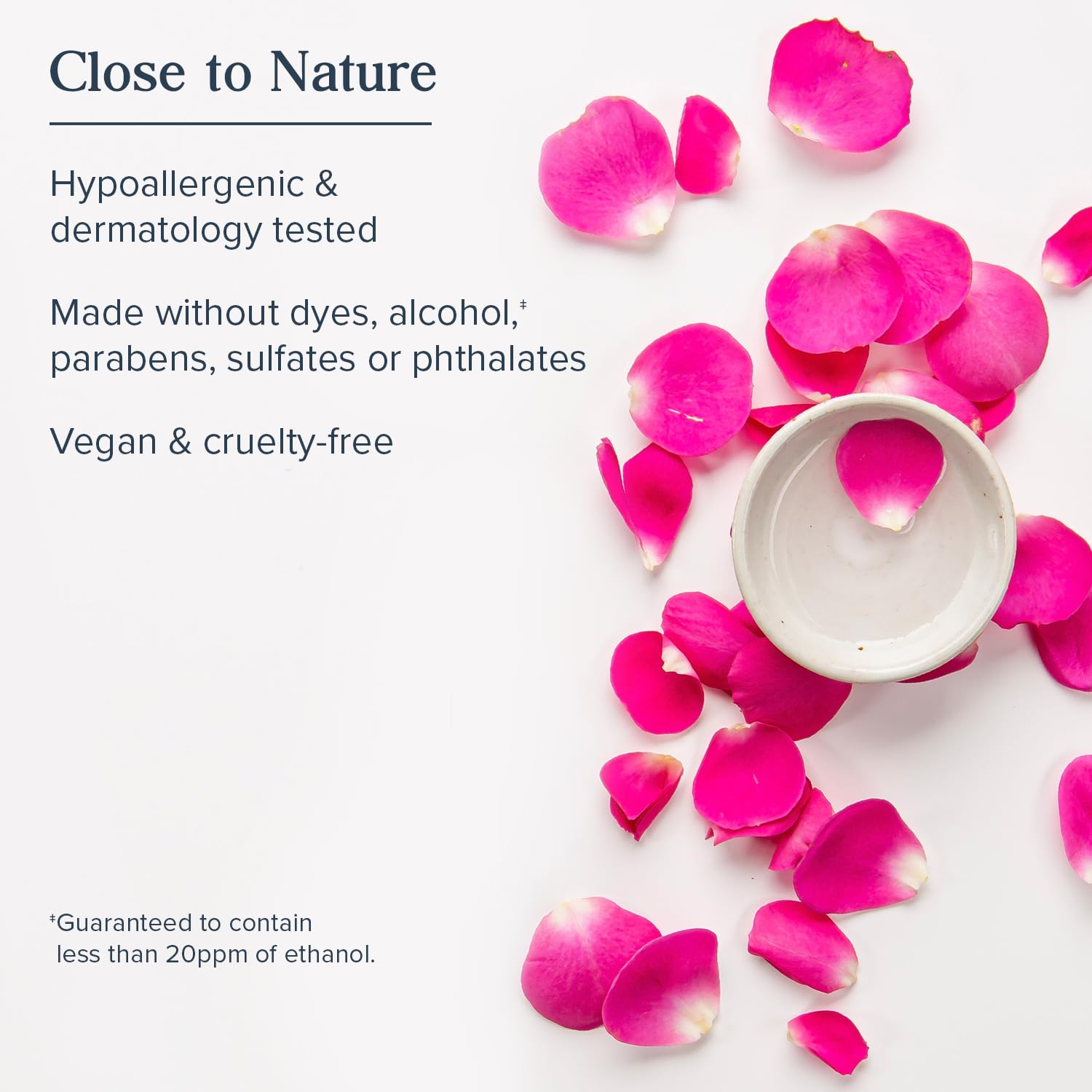 HERITAGE STORE Rosewater & Glycerin Hydrating Facial Mist - Dry Combination Skin Care