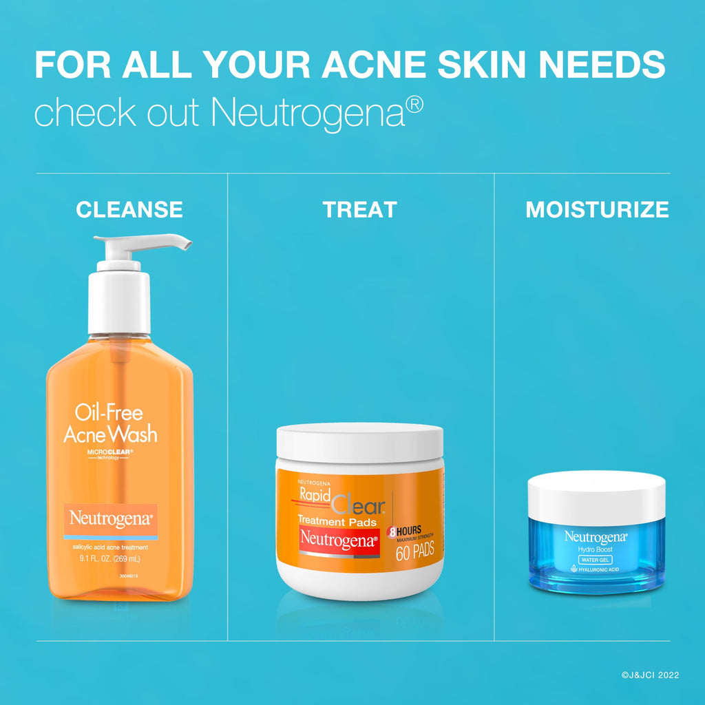 Neutrogena Rapid Clear Maximum Strength Acne Treatment Pads - Salicylic Acid Formula