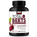 Force Factor Total Beets Blood Pressure Support Beet Root Capsules, 1800mg Organic Beet Root Powder Beet Supplement with Hawthorn Berry to Support Circulation