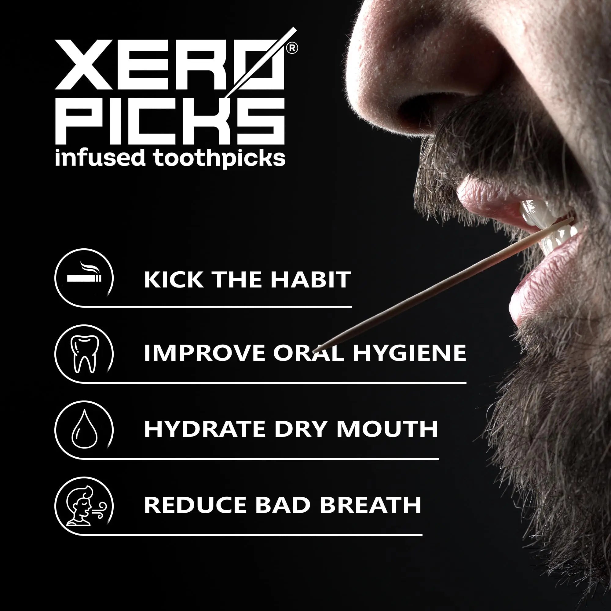 Xero Picks Infused Flavored Toothpicks to Help Quit Smoking - Nicotine Xero Picks Au supplements