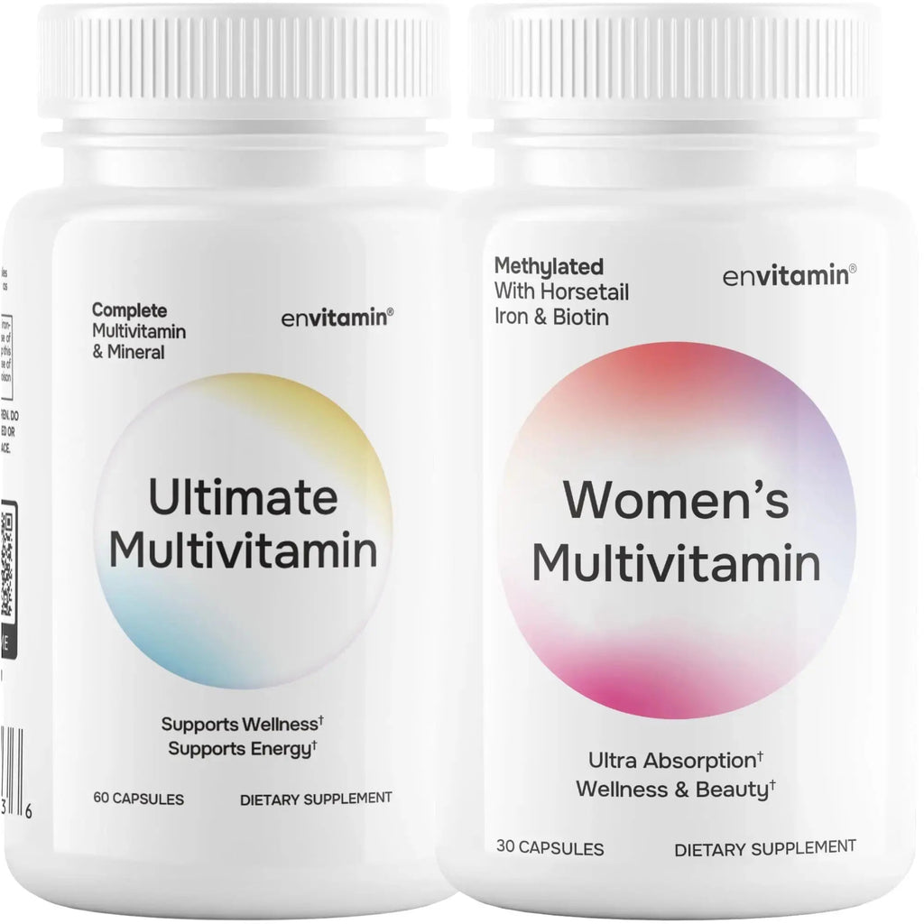envitamin Women's Multivitamin and Ultimate Multivitamin Bundle (2 Products) envitamin Au supplements
