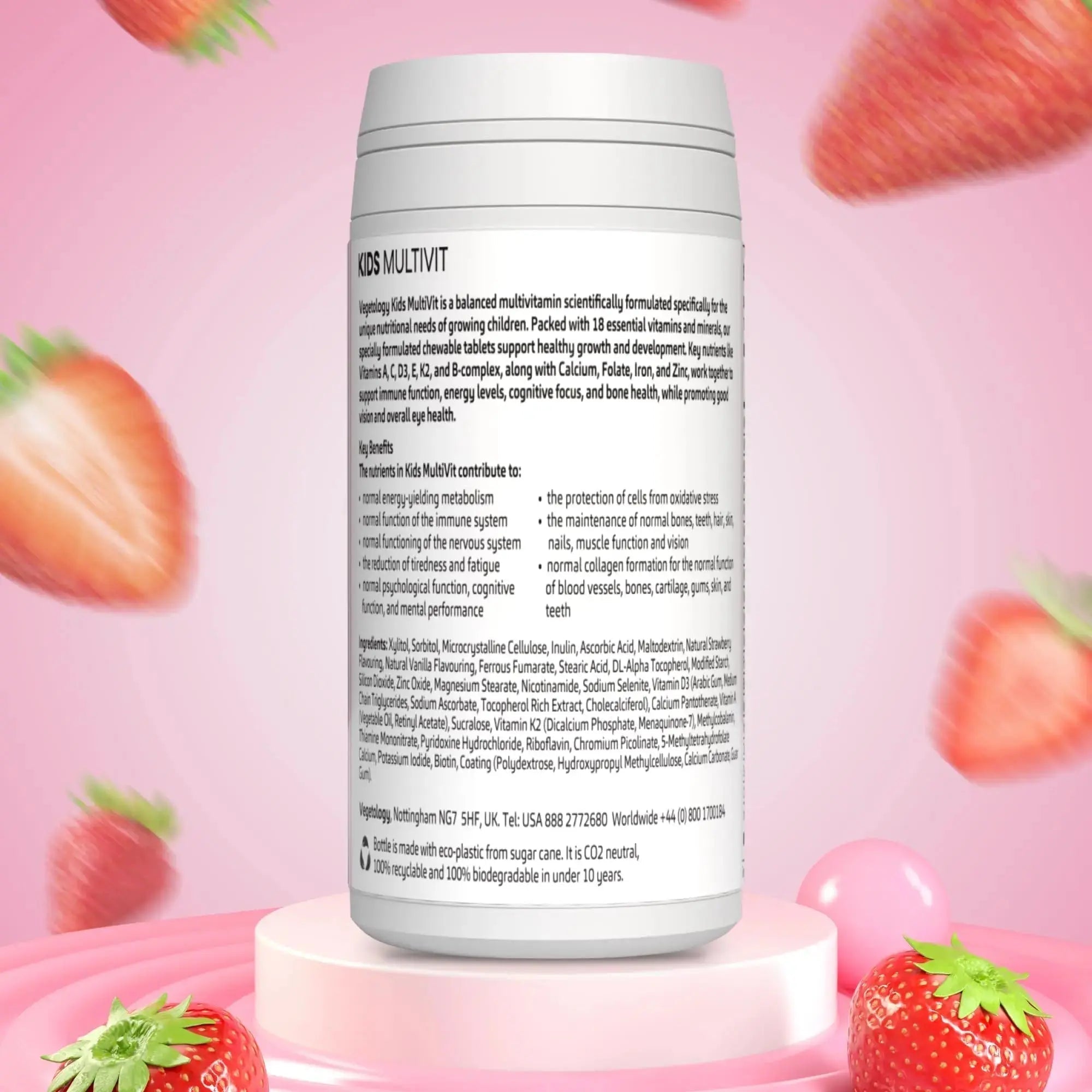VEGETOLOGY Kids MultiVitamin Supplement, Vegan Chewable Multivitamin for Immune Support, Energy, & Growth, 18 Essential Vitamins & Minerals VEGETOLOGY Au supplements