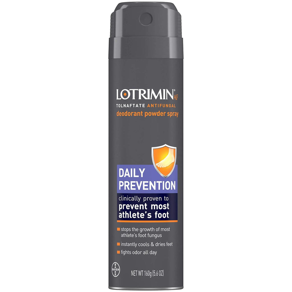 Lotrimin AF Athlete's Foot Daily Prevention Deodorant Powder Spray Lotrimin Au supplements