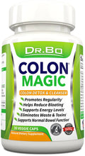 Colon Cleanse Detox Formula - Natural Bowel Cleanser Pills for Intestinal Bloating & Fast Digestive DR. BO Au supplements