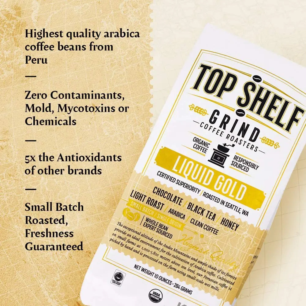 Organic Light Roast Whole Bean Coffee, The Best Espresso Beans from Peru Join Top Shelf Grind Au supplements