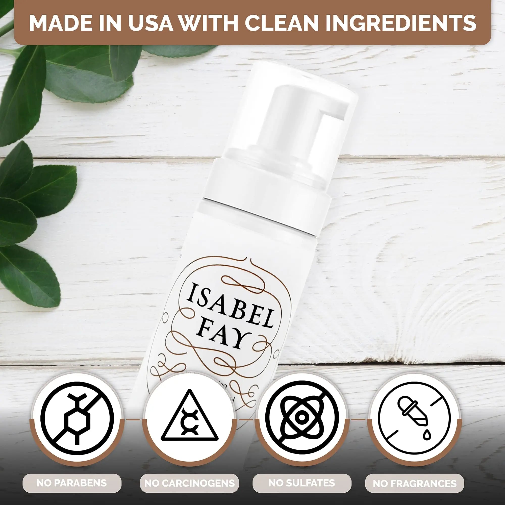 Isabel Fay ph Balanced Feminine Intimate Foam Wash gentle and safe for sensitive skin Isabel Fay Au supplements