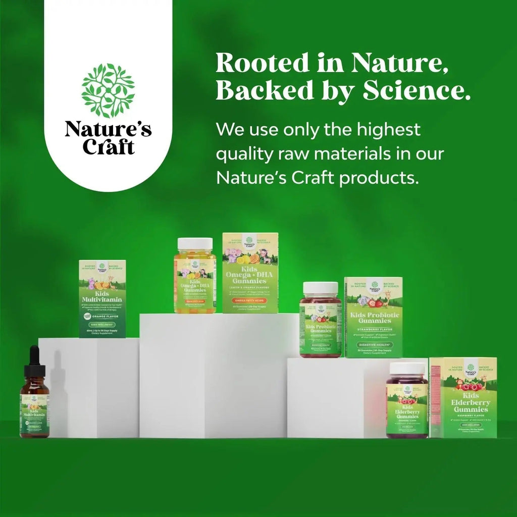 Natures Craft USDA Organic Probiotic Gummies for Kids - Vegan Non-GMO Kids Probiotic Gummy Vitamin for Immunity and Digestive Health Natures Craft Au supplements