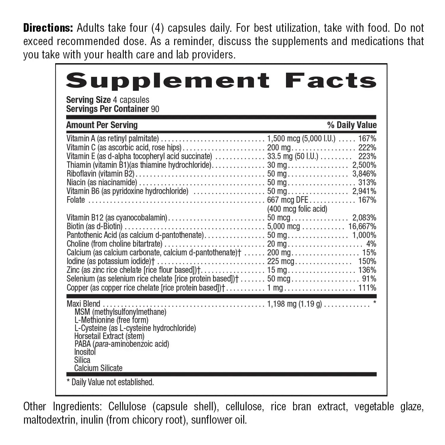 Country Life Maxi-Hair Plus 5000 mcg Biotin, 360 Capsules, Certified Gluten Free, Certified Vegetarian Country Life Au supplements