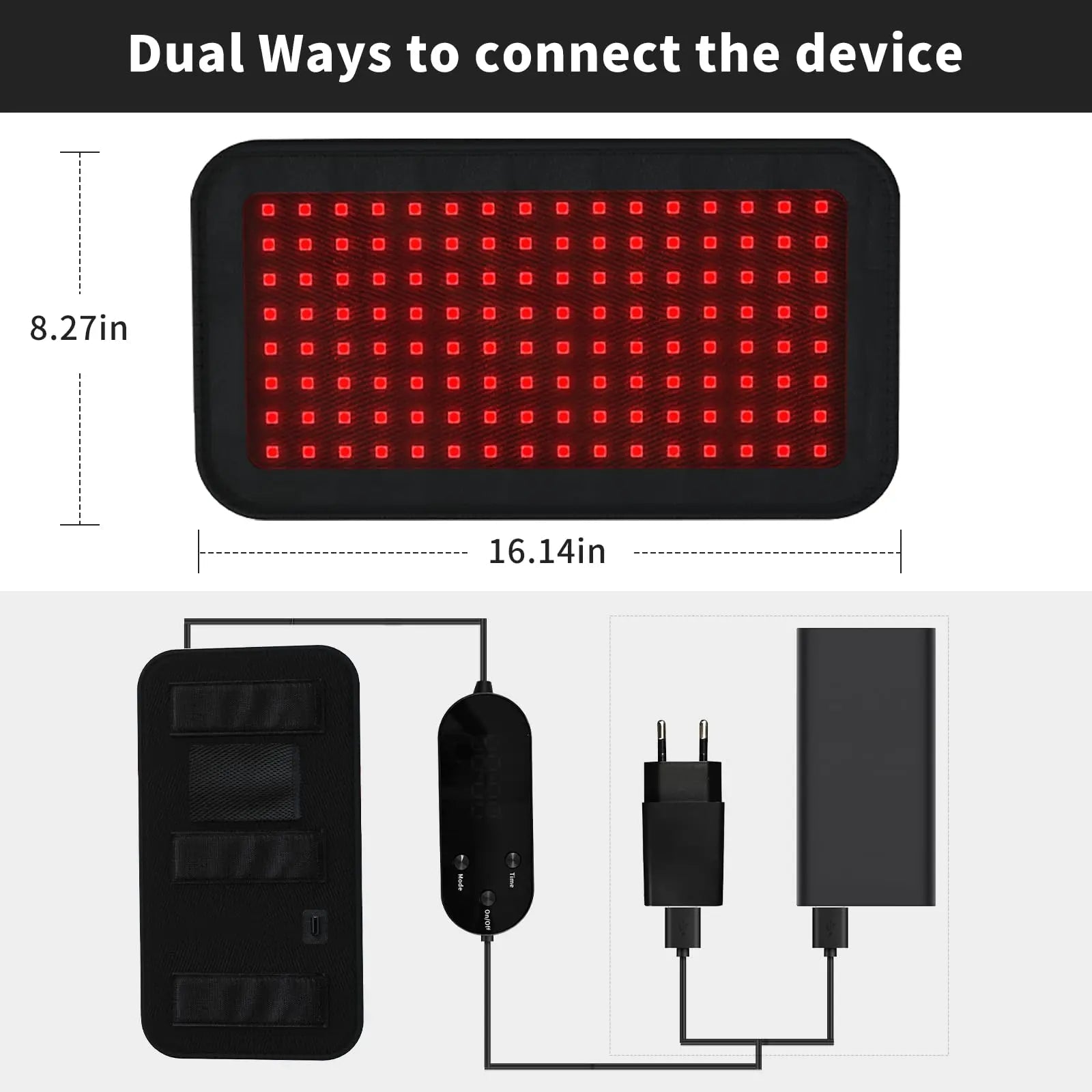 Red Light Therapy Belt, Infrared Light Therapy Wrap, 384PCS Red Light &Infrared Light HaSoCare Au supplements
