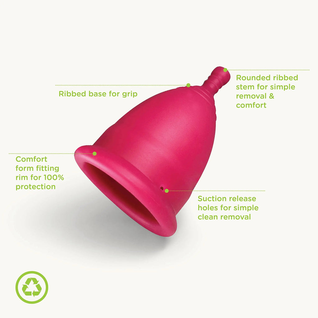 Oi | Organic Initiative - Menstrual Cup | Small - Slim-fit, Wear for 12 hrs | Reusable, Leak Free (17 ml) oi Au supplements