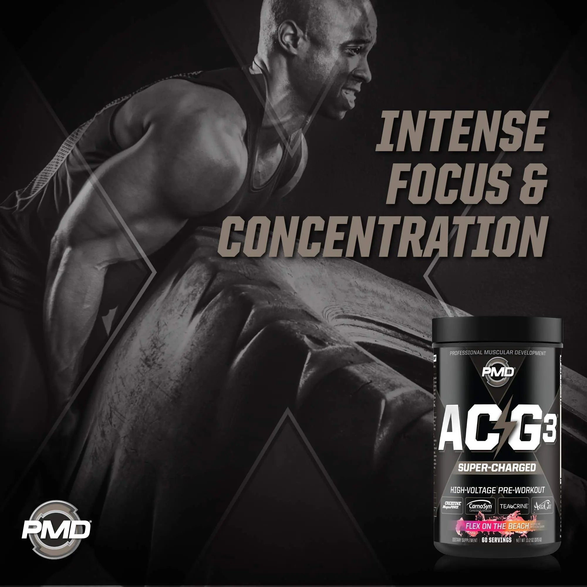 PMD Sports ACG3 Supercharged - Pre Workout - Powerful Strength, High Energy, Maximize PMD Au supplements