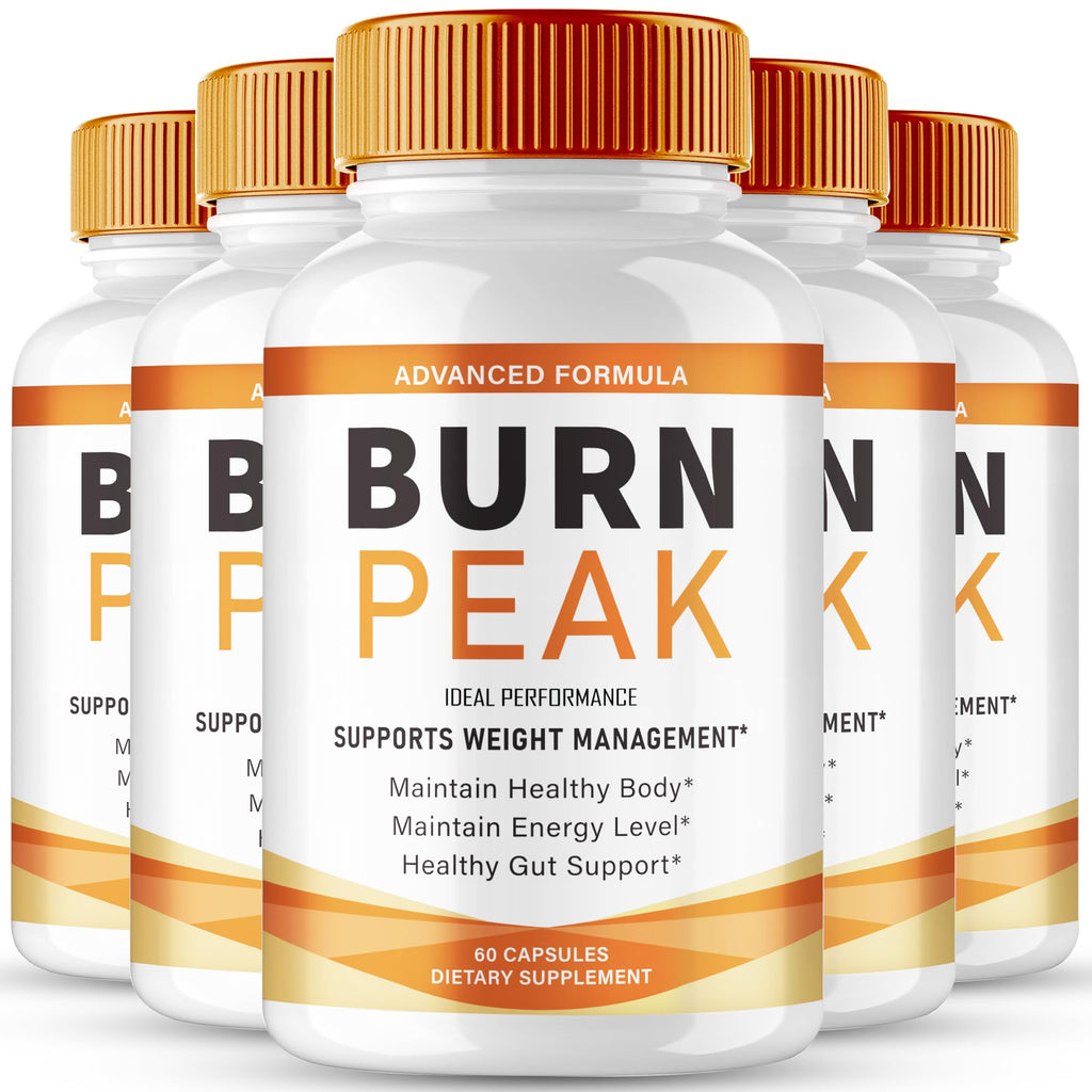 Burn Peak Capsules, Official BurnPeak Supplement Pills - Maximum Strength, All Natural Keto Capsule to Sustain Active Lifestyle & Fitness Goals, Overall Health Burn Peak Reviews (5 Pack) IDEAL PERFORMANCE Au supplements