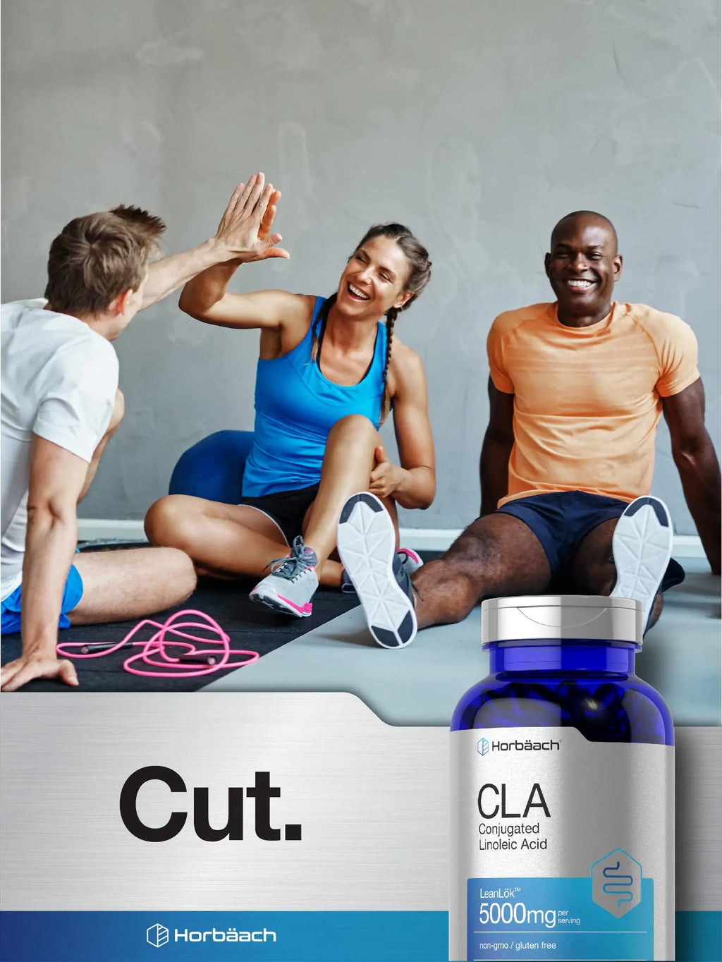 CLA Supplement | 300 Softgel Pills | Maximum Potency | Conjugated Lineolic Acid from Horbäach Au supplements
