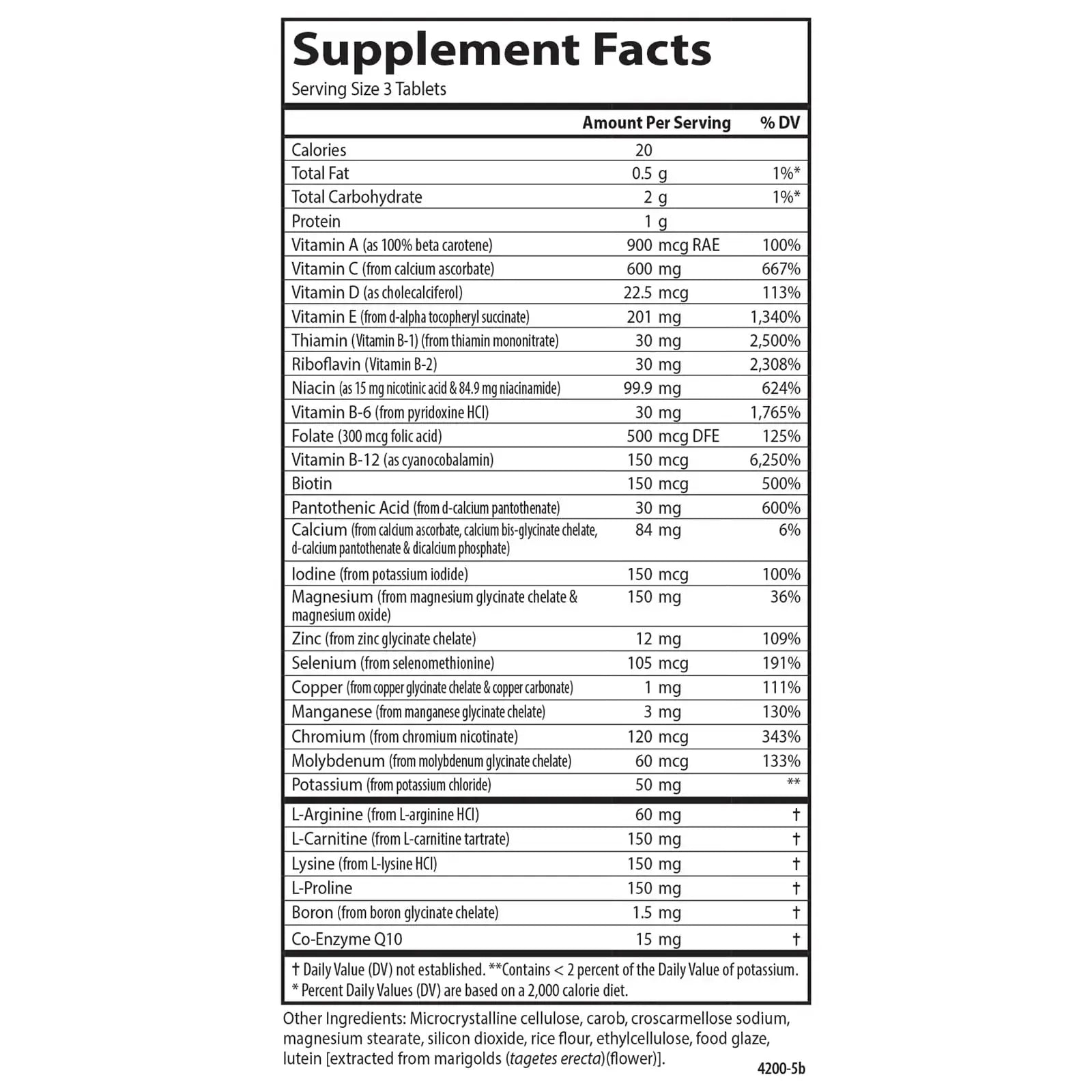 Carlson - Cardio Complete, Advanced Multivitamin, Heart Health, Circulatory Support, 90 Tablets Carlson Au supplements