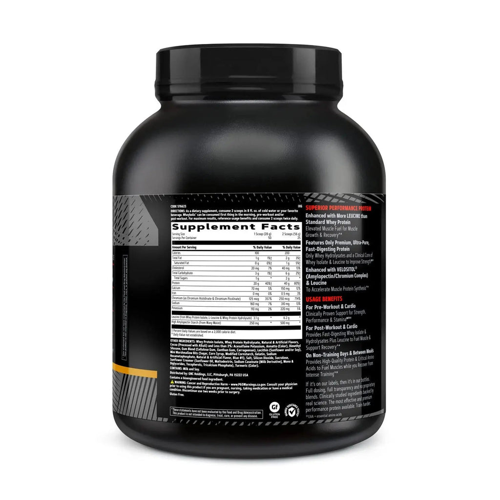 GNC AMP Wheybolic Protein Powder | Targeted Muscle Building and Workout Support Formula GNC Au supplements