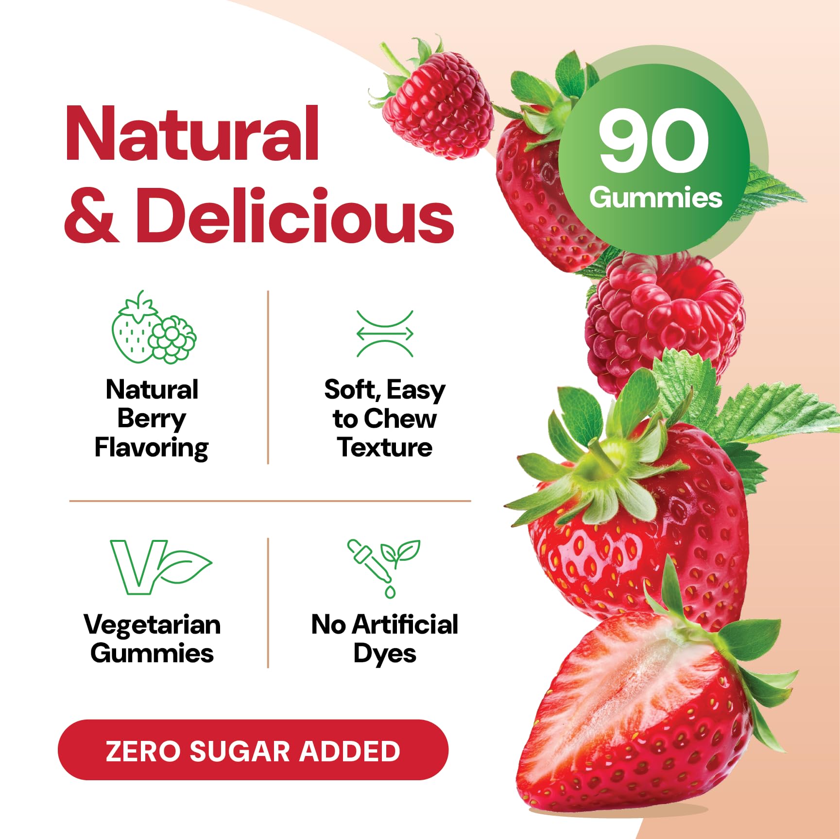 YUM-V'S - Prebiotic Fiber Gummies for Adults & Kids - 5g Digestive Aid Gummy Fiber Supplement - Keto Friendly Prebiotic Daily Fiber