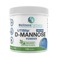 Now New UTI-Slip D Mannose Non GMO Organic Source Powder 130g jar. WellnessPartners Au supplements
