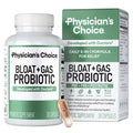 Physician's CHOICE Bloat & Gas Probiotic 5-in-1 Proactive Support + Daily Relief - Digestion & Gut Health- Herbals, Digestive Enzymes, Post & Prebiotics