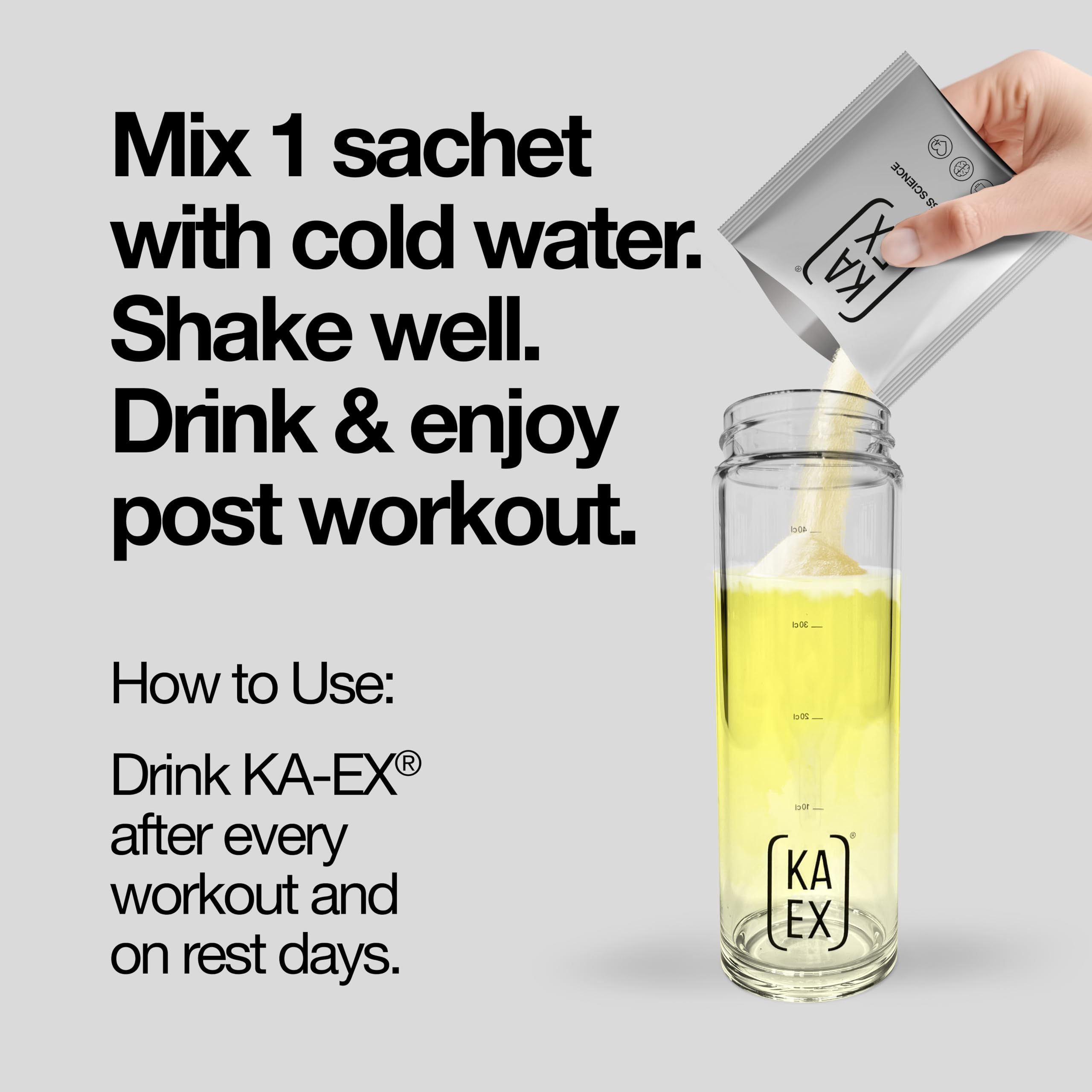 KA EX - Cortisol Stress Reducer for Athletes | Post-Workout Recovery Gamechanger | Clinically Tested and Trusted by Thousands of Pro Athletes | Swiss Science I Vegan (3 Pack) KA EX Au supplements