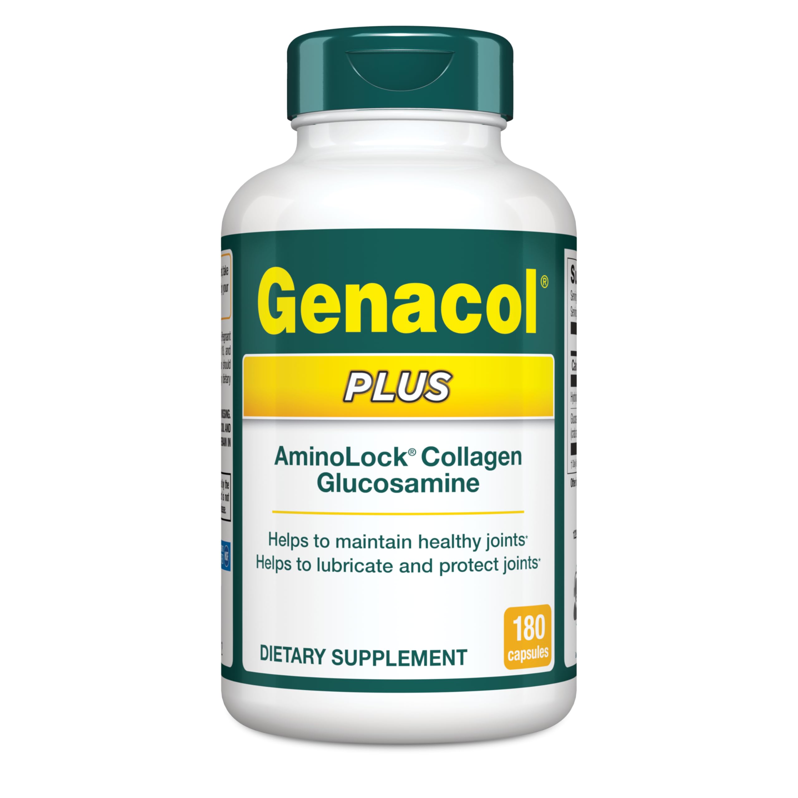 Genacol Plus – Glucosamine and Collagen Joint Supplement, Lubricates, Protects and Maintains Heathy Joints, Relieves Joint Discomfort Plus, 180 Capsules (60-Day Supply) Genacol Au supplements