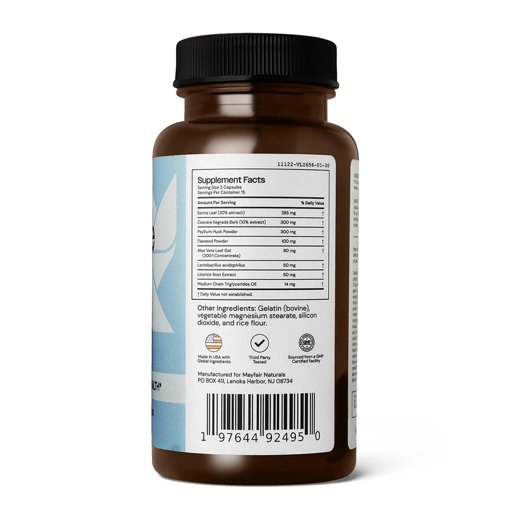 Mayfair Naturals 15 Day Cleanse Colon Detox, Dietary Supplement, 30 Capsules, Natural Laxative Mayfair Naturals Au supplements