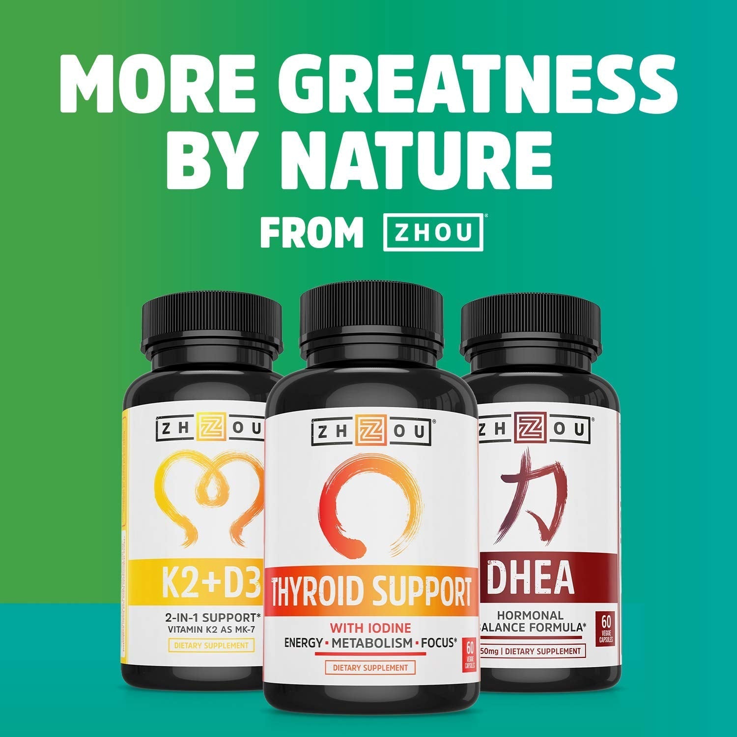 Zhou DIM Active - DIM Supplement, Hormone Balance for Women & Men, Hormonal Support with 250mg Diindolylmethane - 60 Vegan Capsules ZHOU Au supplements