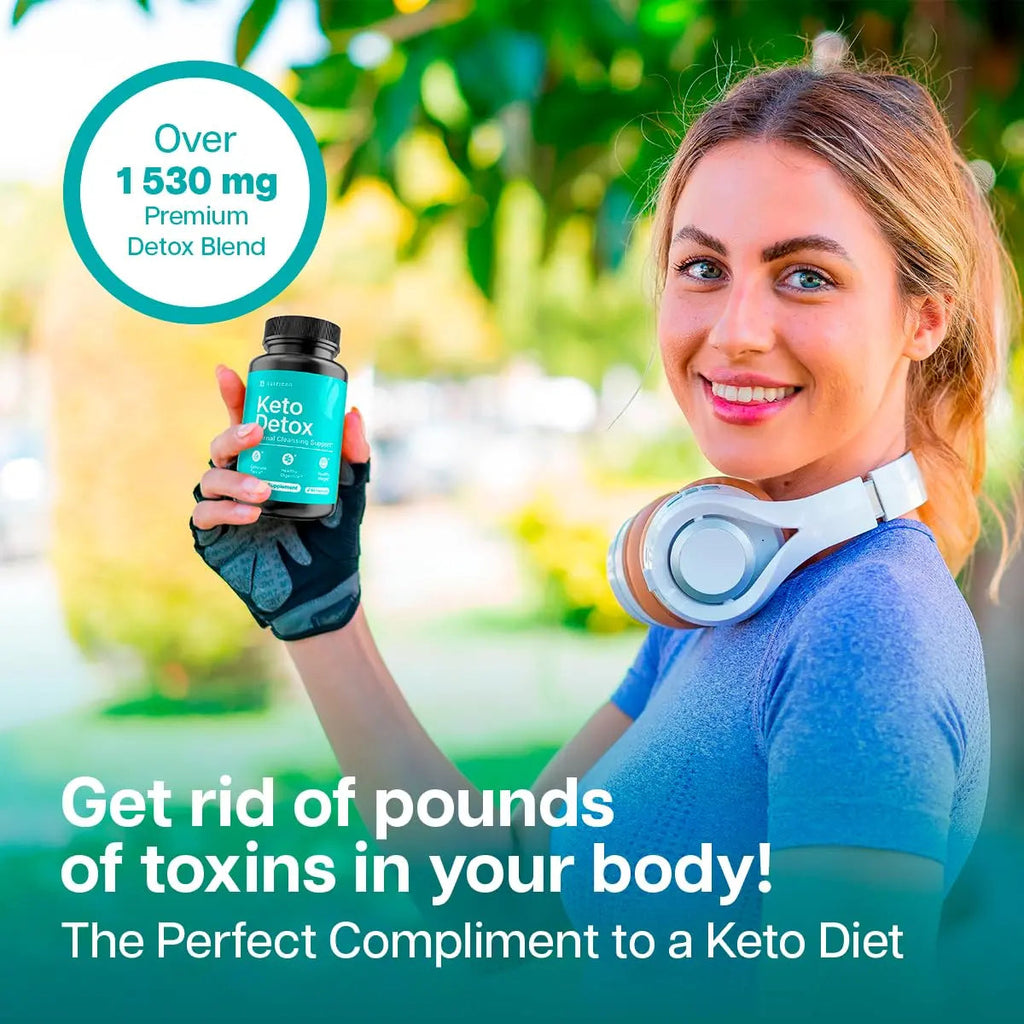 Nutriana Keto Detox Cleanser - Weight Loss Keto Pills Liver Supplement for Men & Women Nutriana Au supplements