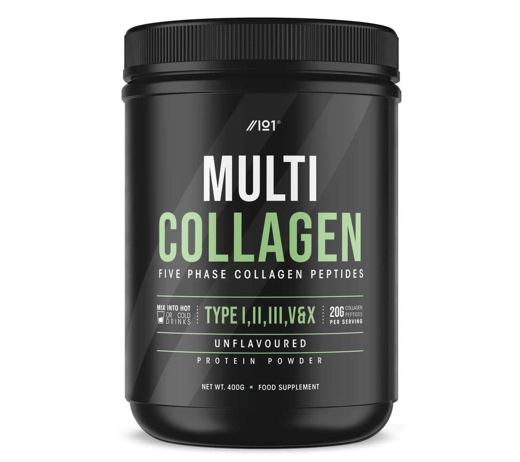 Multi Collagen Protein Powder (400g) - Types I, II, III, V & X - Hydrolyzed Grass Fed Bovine, Wild Caught Fish ALPHA01 Au supplements