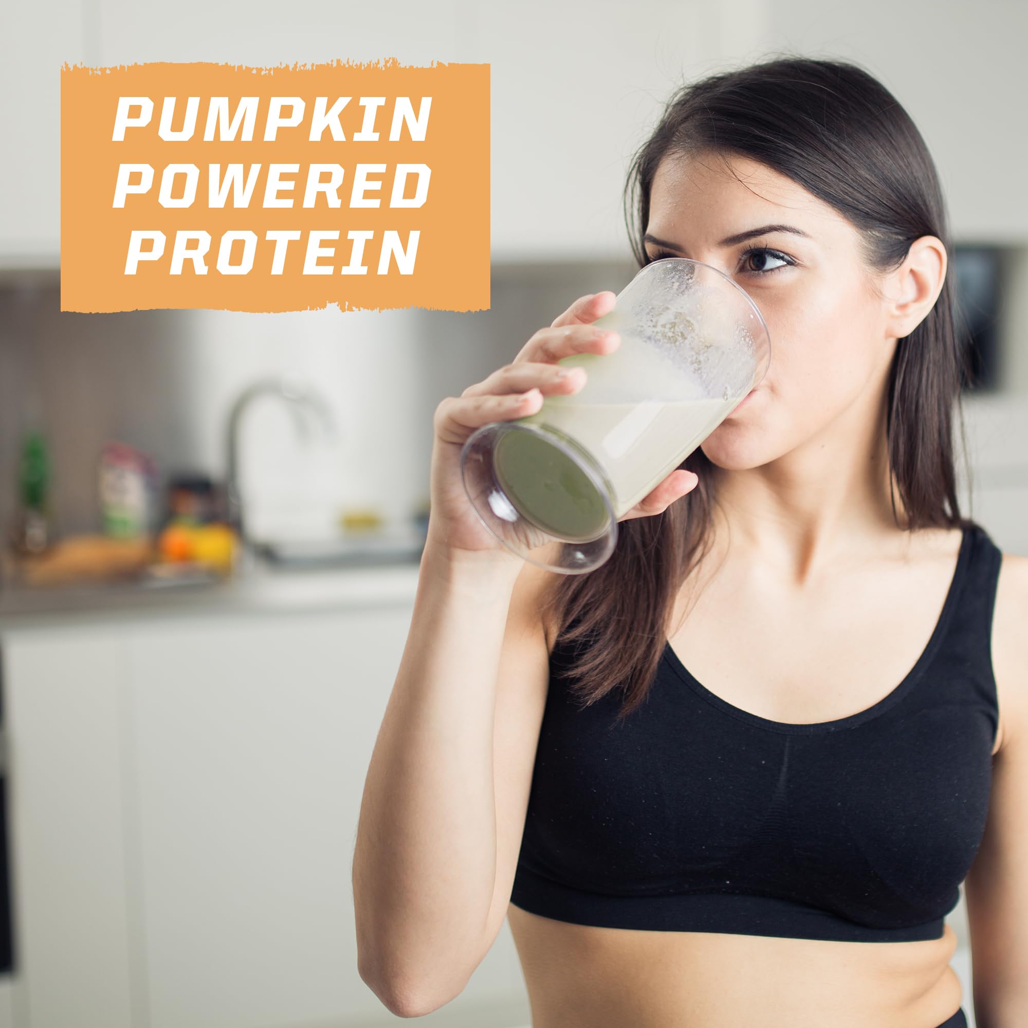 Organic Pumpkin Seed Protein Powder Cold Pressed, Simple Single-Ingredient Superfood Plant-Based, Easy to Digest All 9 Essential Amino Acids Mild Flavor for Smoothies