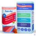 FIRST DAY Womens 3-in-1 Probiotic Gummies – Prebiotic + Probiotic + Postbiotic Supplement – Supports Digestive & Oral Health, Immune Function & Energy Levels – 30-Day Supply FIRST DAY Au supplements