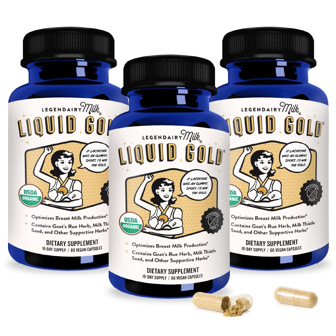 Legendairy Milk Liquid Gold Lactation Support | Lactation Supplement with Organic Goats Rue, Milk Thistle, Shatavari, Fennel, Alfalfa & Anise
