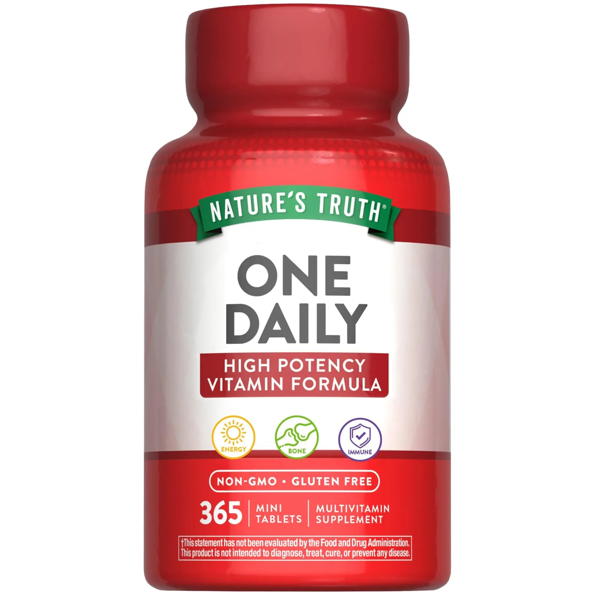 Nature's Truth One Daily Multivitamin for Men and Women | 365 Mini Tablets | Non-GMO & Gluten Free Supplement Nature's Truth Au supplements