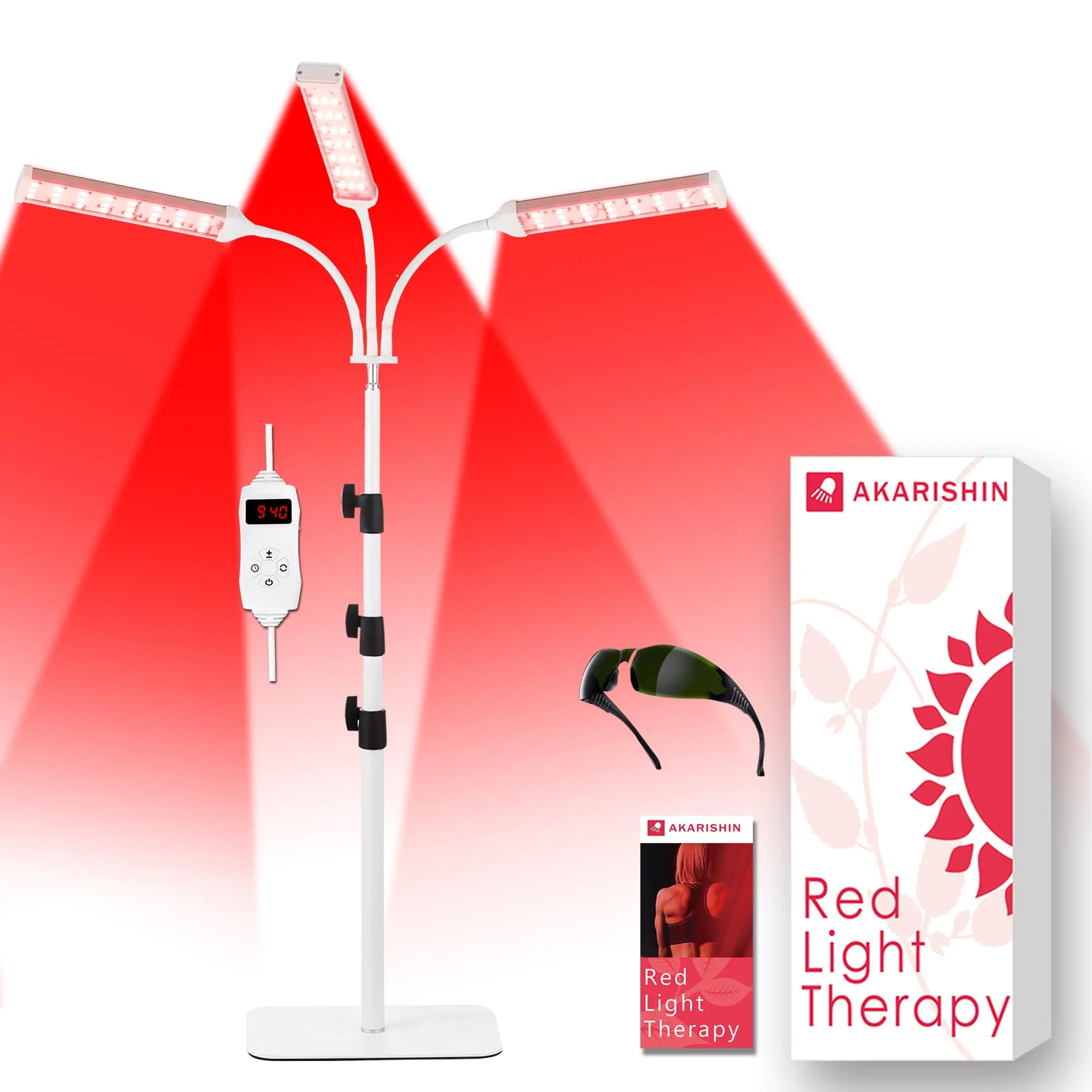 Akarishin Red Light Therapy Lamp- 660nm Red Light,850nm & 940nm Infrared Light Therapy Akarishin Au supplements