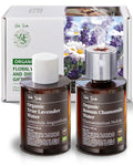 VTS Organic Lavender Water and Roman Chamomile Floral Water with Diffuser, Aromatherapy Air VEDA TINDA SCENT Au supplements
