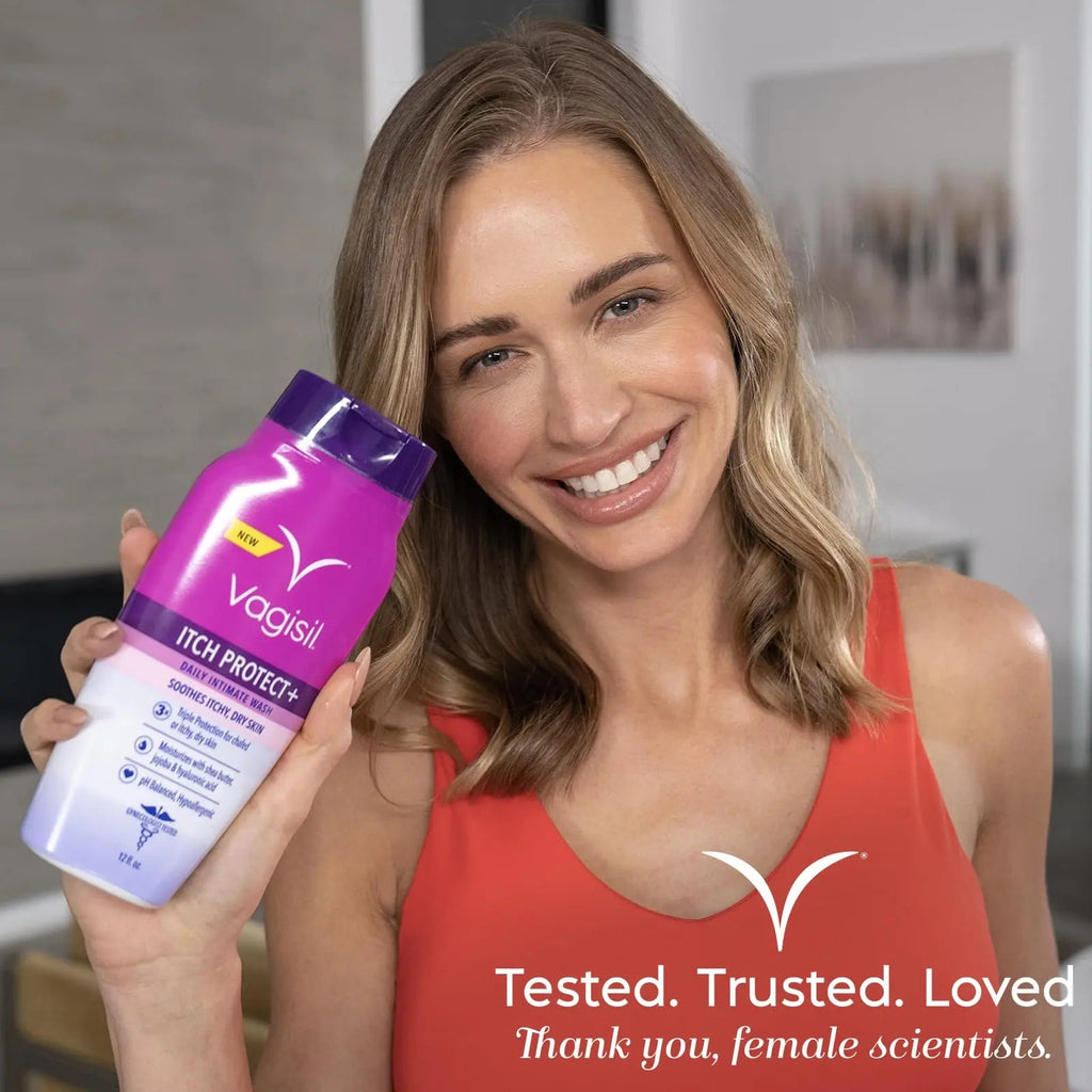 Vagisil Feminine Wash for Intimate Area Hygiene and Itchy, Dry Skin, Itch Protect+ Crème Wash Vagisil Au supplements
