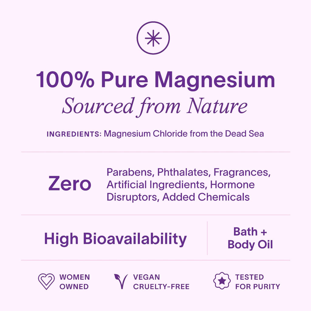 Ladywell Topical Magnesium Oil Spray | Mood, Cycle & Stress Support | PMS, PCOS, Fertility, Menopause, Hormone Balance, Cramps | Pure Magnesium Chloride, Science-Backed | Rapid Skin Absorption Ladywell Au supplements
