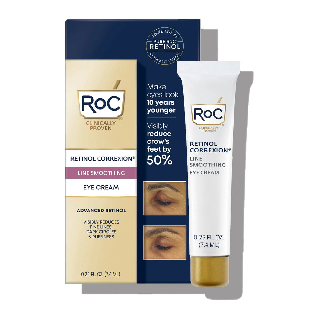 RoC Retinol Correxion Eye Cream Mini for Dark Circles & Puffiness, Daily Wrinkle RoC Au supplements