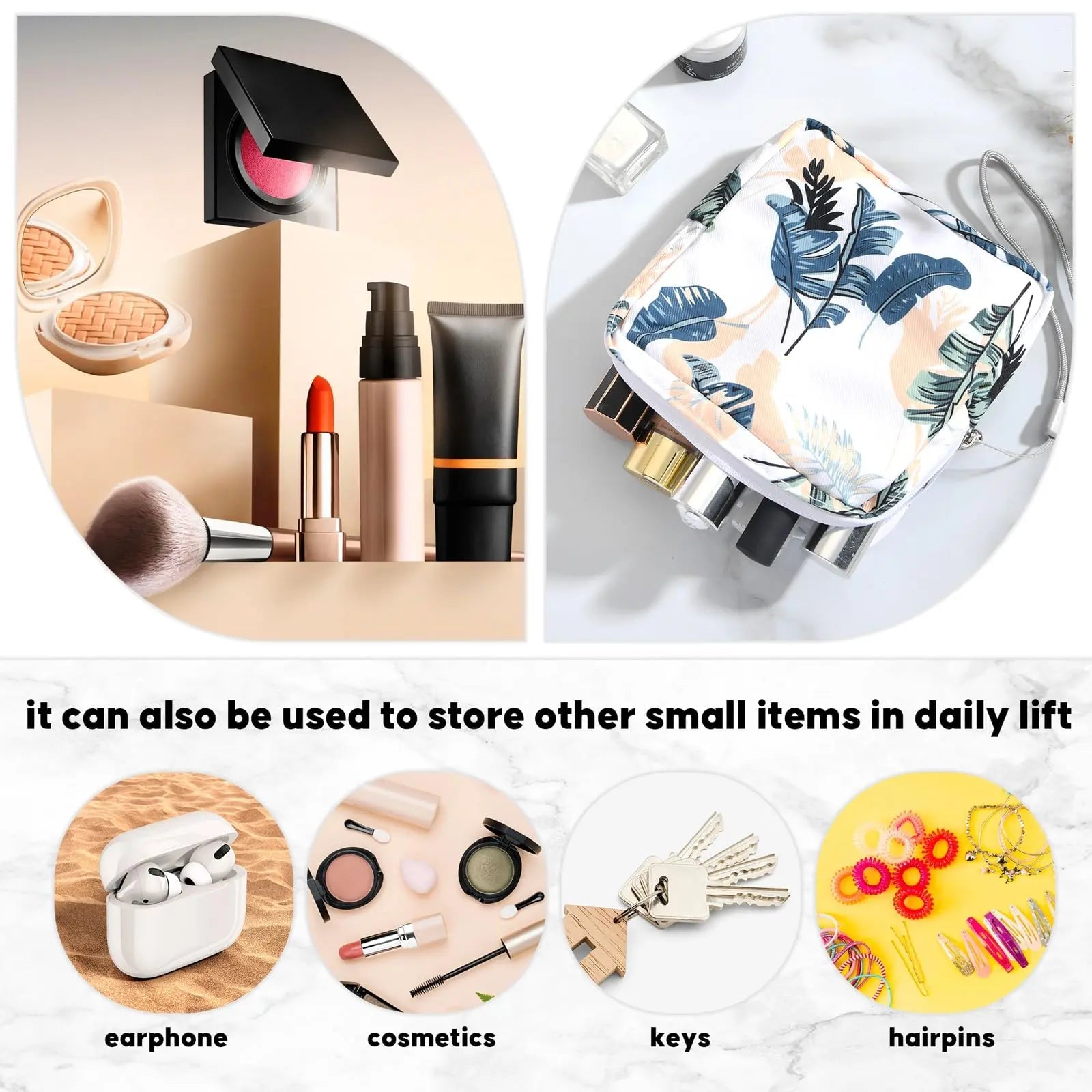 4Pcs Sanitary Napkin Storage Bag, Small Menstrual Period Bag Period Pouch Waterproof Abeillo Au supplements