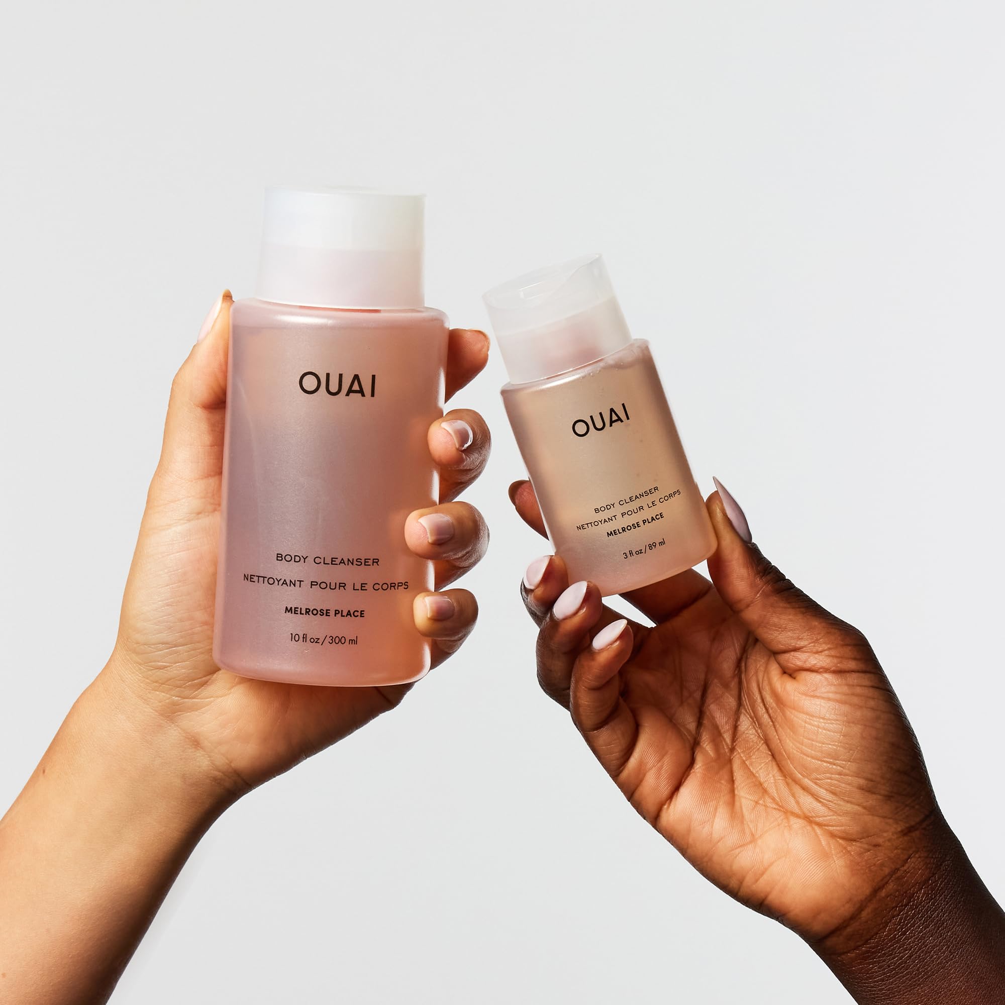 OUAI Body Cleanser Travel Size, Melrose Place - Foaming Body Wash with Jojoba Oil & Rosehip Oil to Hydrate, Balance & Soften Skin - Paraben, Phthalate, Sulfate Free Skin Care Products (3 Fl Oz) OUAI Au supplements