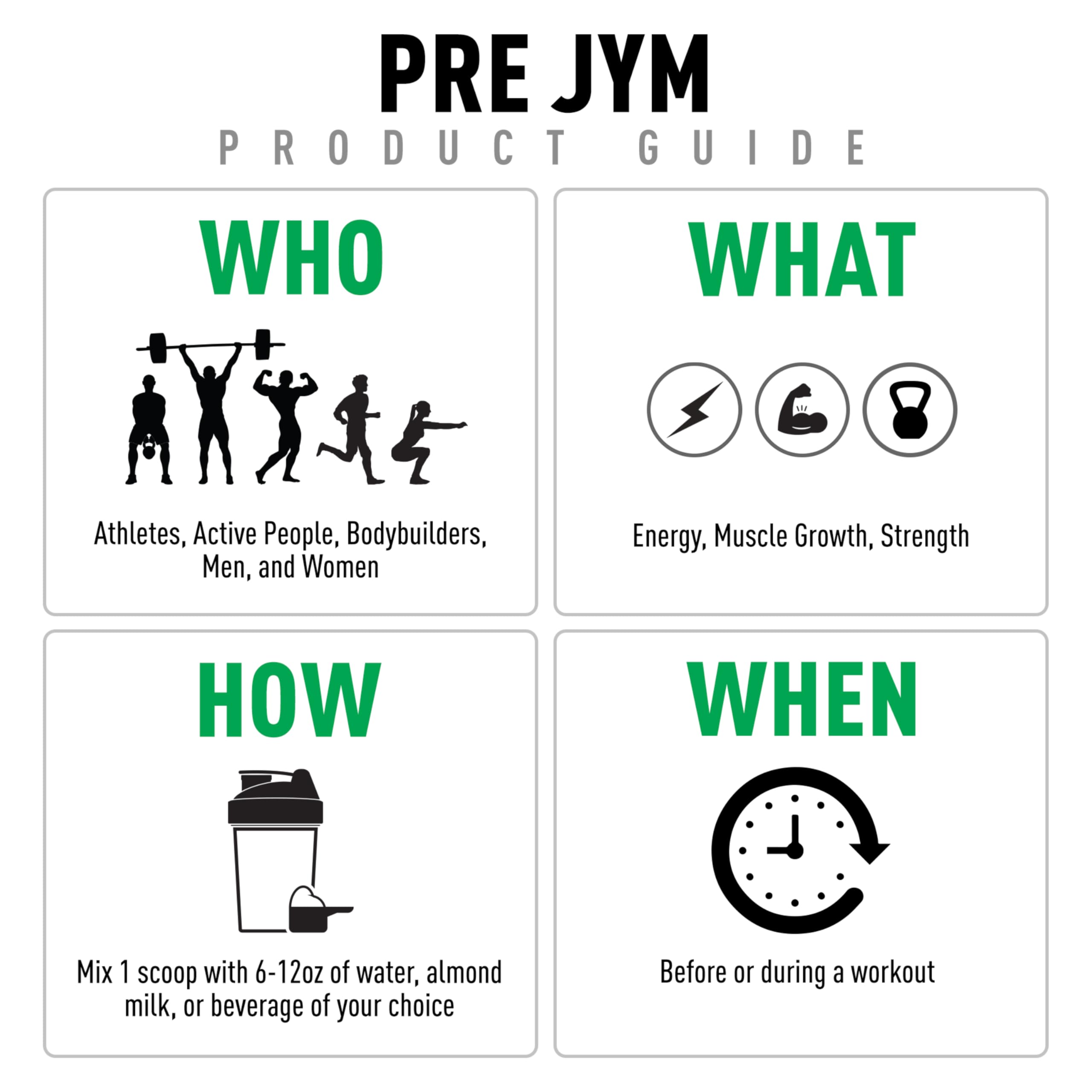 JYM Supplement Science Pre JYM Pineapple Strawberry Pre Workout Powder for Men & Women, BCAAs, Nootropics, Creatine HCI, Citrulline, Beta-Alanin
