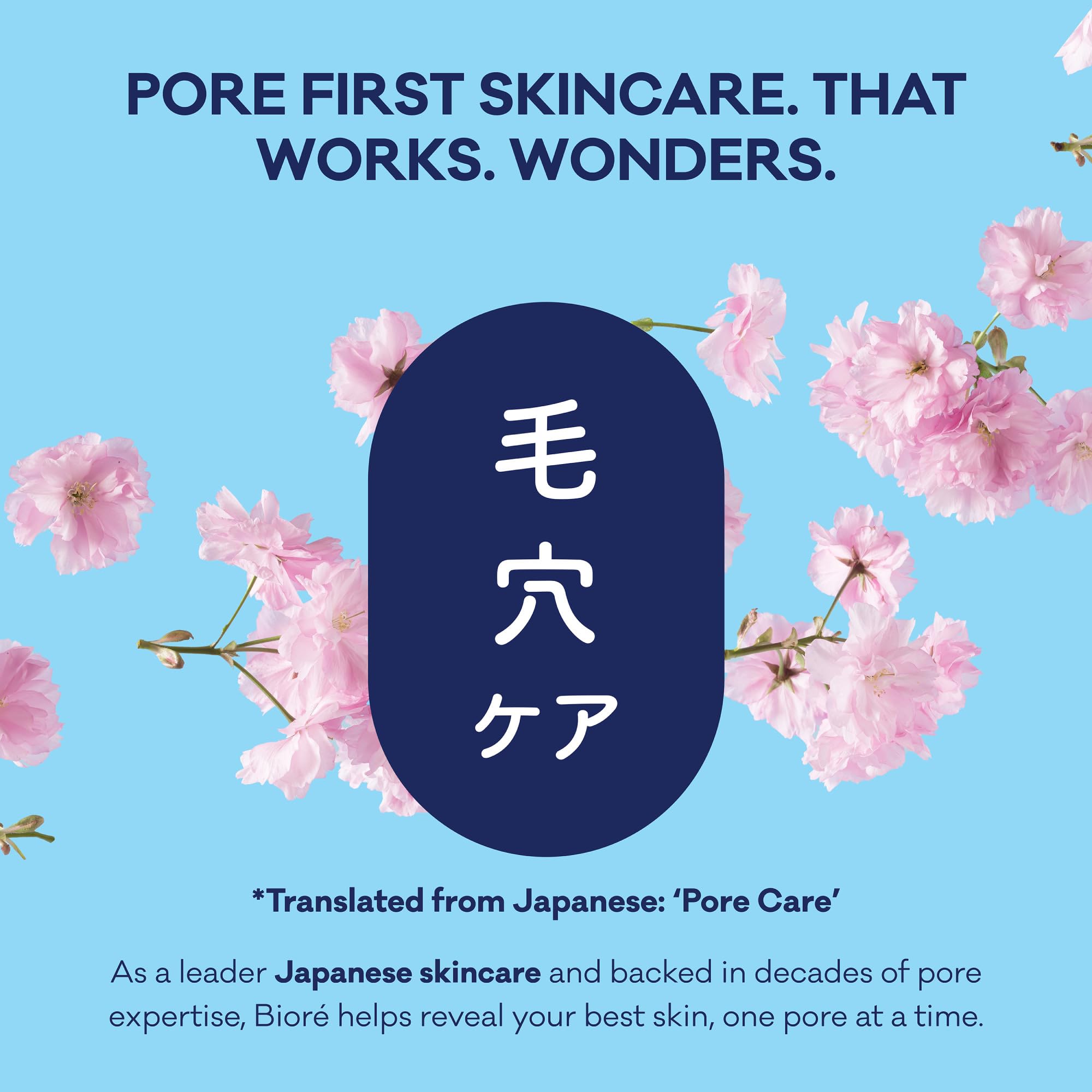 Bioré Original Blackhead Remover Strips, Deep Cleansing Nose Strips With Instant Pore Unclogging