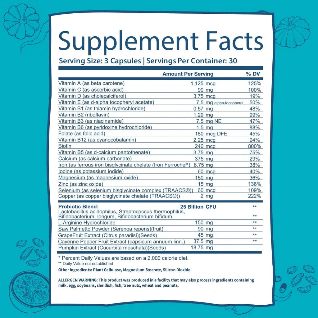 GOBIOTIX Probiotic Multivitamin Supplement - Daily Multivitamins with Probiotics GOBIOTIX Au supplements